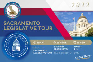 Sacramento Legislative Tour event flyer.