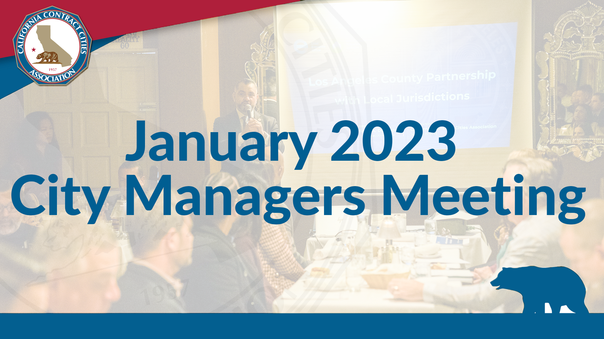 January 2023 City Managers Meeting