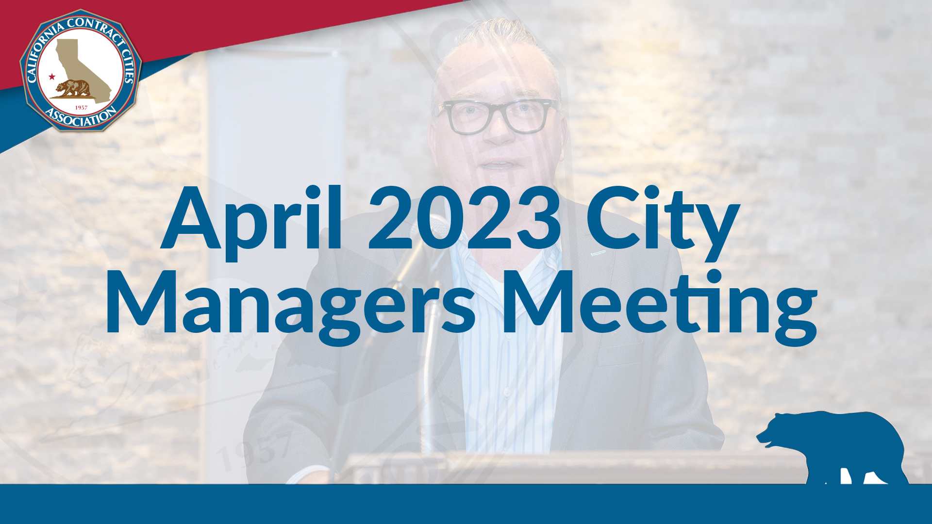 April 2023 City Managers Meeting